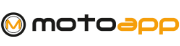 Serwis z ogłoszeniami - Logo Aplikacji Moto App